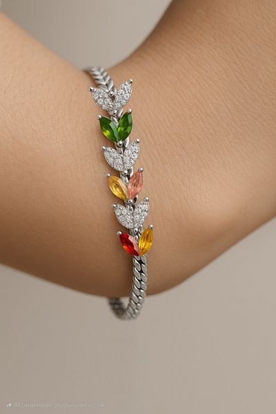 G Sport POLO Steel Zircon Stone Detailed Bracelet