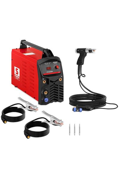 Stamos Germany Zgrzewarka przypawarka kondensatorowa do śrub gwoździ kołków metalowych M3 - M10 S-STUD2500