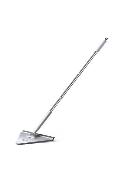 Pro Clean Official Triangle Mop with Foldable Head for Corners And Glass – Flexible Pole, Multi-Surface Cleaning