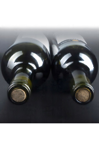 zola Manual bottle stopper, Zola, two arms, metal, 33 x 26 x 4 cm, red/black