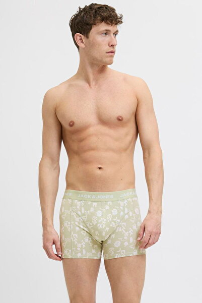 Jack & Jones Men's Patterned 3-Piece Boxer Pack - Corals