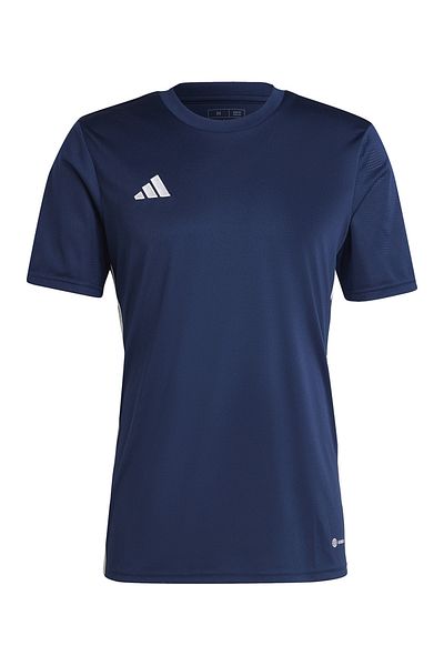 adidas تي شيرت برقبة دائرية من نسيج ناعم قابل للتنفس، تي شيرت ملون