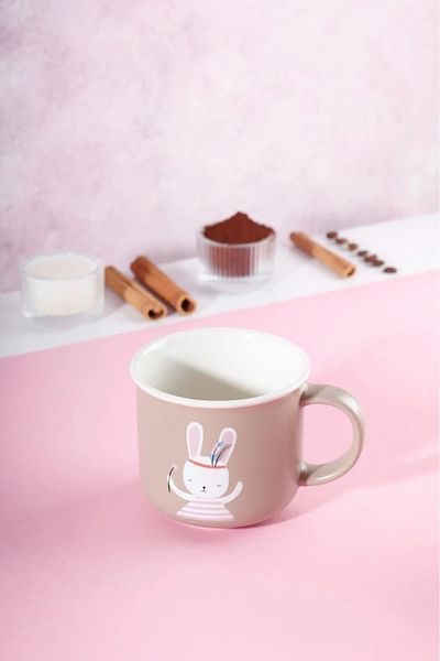 HOMENIVA 1 Piece Animal Porcelain Mug Set - Porcelain Mug