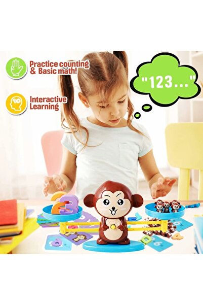 OEM Educational Toy, Monkey Model, Math Activities, Montessori, STEM, 3-6 Years, Multicolor