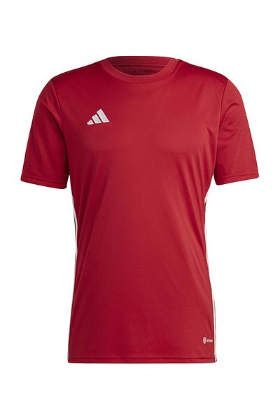 adidas تي شيرت برقبة دائرية من نسيج ناعم قابل للتنفس، تي شيرت ملون