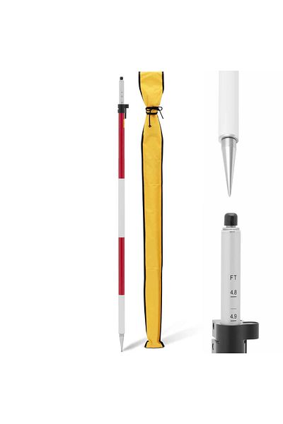 Steinberg Systems Tyczka geodezyjna pod pryzmat lustro składana śr. 32mm długość 2.5m