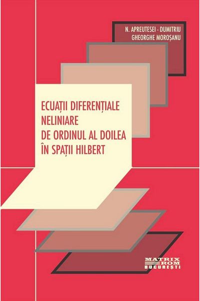 Editura Matrixrom Second-order nonlinear differential equations