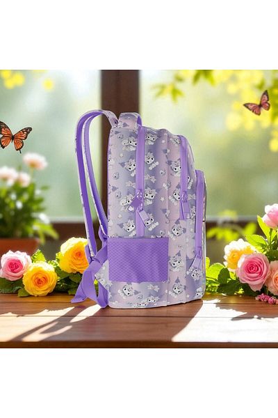 kuromi 2025 Year Original New Season School Bag Set (5 Pieces)