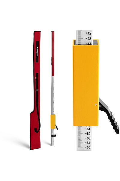 Steinberg Systems Łata niwelacyjna geodezyjna z aluminium + torba 1.3 - 2.4 m
