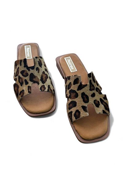 PATRON SHOES Genuine Leather Women's Slippers