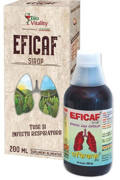 biovitality Eficaf Sirop 200ml, Bio Vitality
