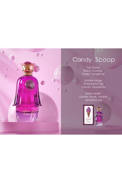 Adyan Candy Scoop by – Sweet Fruity Perfume for Women 100ml