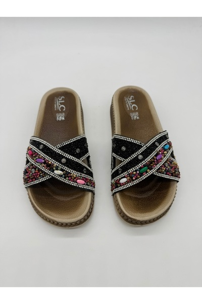 SLC Çapraz Taşlı Terlik