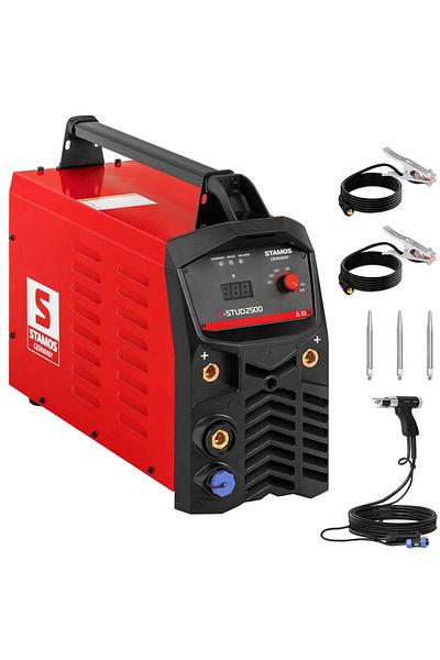 Stamos Germany Zgrzewarka przypawarka kondensatorowa do śrub gwoździ kołków metalowych M3 - M10 S-STUD2500