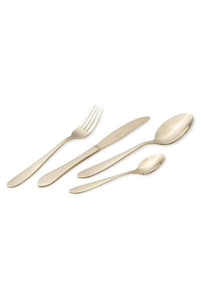 Berlinger Haus 24-piece stainless steel cutlery set. Champagne Collection