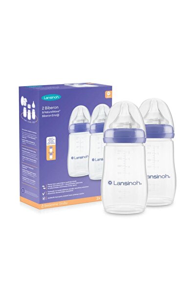 My Reality Fashion Baby Bottle 2 Pack Natural Wawa Baby Bottle Nipple 240ml