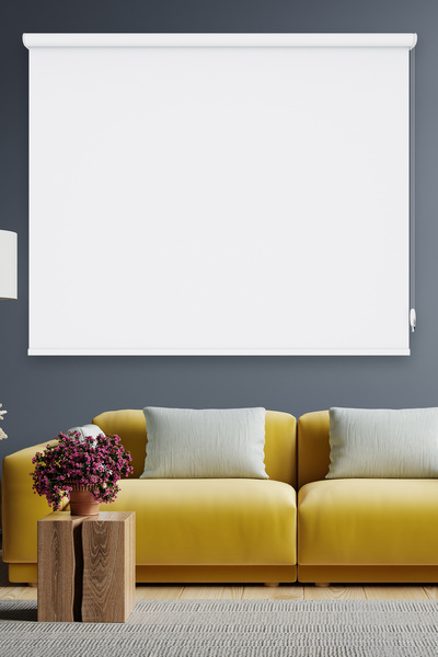 Nursu Perde Blackout Stor Perde Karartma Gün Işığı Geçirmez Offwhite Beyaz