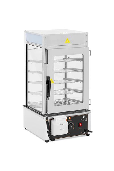 Royal Catering Parowar parowiec do pierogów 5 rusztów 30-110C 37 l 1250 W