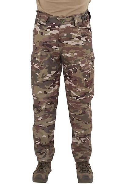 SINGLE SWORD Παντελόνι Softshell Αδιάβροχο Παντελόνι Tactical Trekking Outdoor Multicam με πολλές τσέπες
