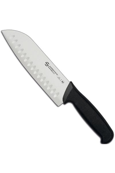 Ambrogio Sanelli Nóż Santoku ze szlifem kulowym do siekania SUPRA dł. 180/320 mm