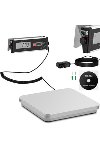 Steinberg Systems Waga pocztowa platformowa do paczek listów z zewnętrznym LCD 35.5 x 40.5 60 kg/ 0.02 kg