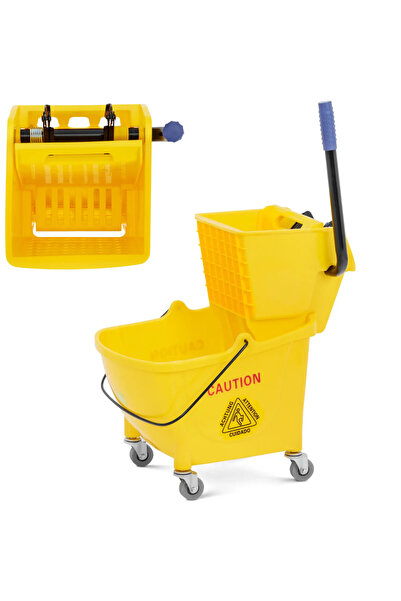 Ulsonix Cărucior pentru curățarea podelelor cu storcător 24 l