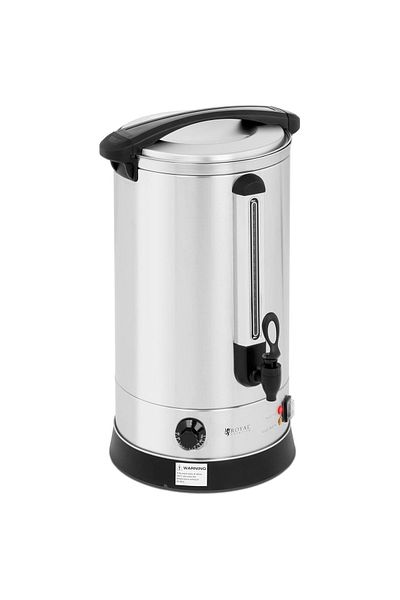 Royal Catering Warnik podgrzewacz do wody grzańca podwójne ścianki stalowy 20.5L 2500 W
