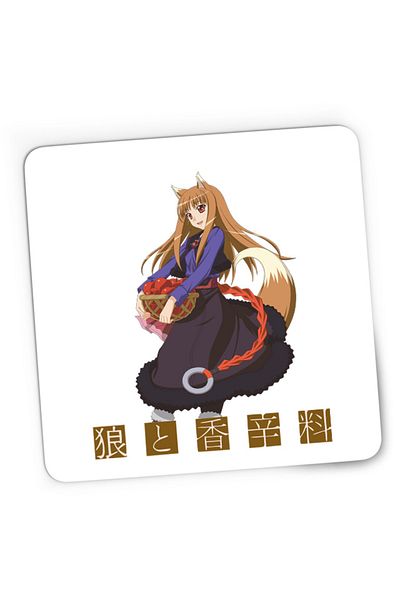 OEM Mousepad Gaming Spice And Wolf Holo Apple Fantasy Otaku Cosplay, 21x19 cm