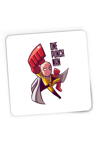 OEM Mousepad Gaming One-Punch Man Hero Tatakae Anime Weeb, 21x19 cm
