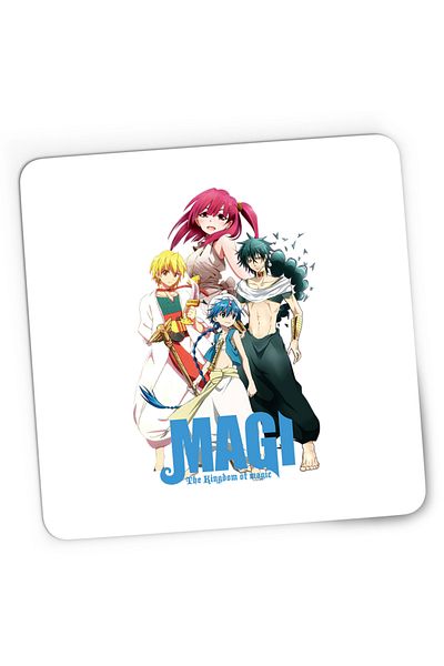 OEM Mousepad Gaming Magi The Labyrinth of Magic Alladin Friends Anime, 21x19 cm