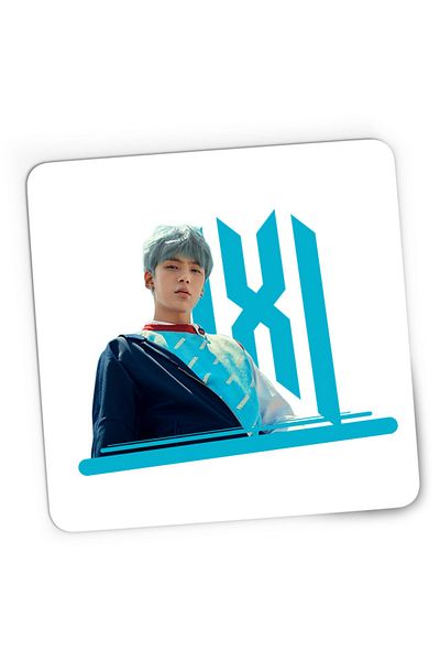 OEM Mousepad Gaming Monsta X Logo Wonho Joohoney Dance Concert, 21x19 cm
