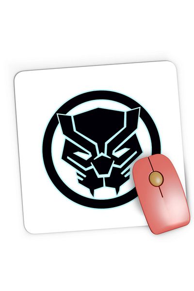 OEM Mousepad Gaming Black Panther Tribe Superpowers Cool Silent, 21x19 cm