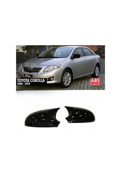 AutoZet Set of 2 Batman Mirror Covers Toyota Corolla (E140) 2008-2010 (without mirror turn signal)