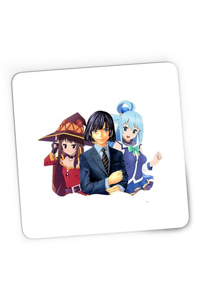 OEM Mousepad Gaming Hikaru no Go Akira Aqua Megumi Konosuba God Magic Paranormal, 21x19 cm
