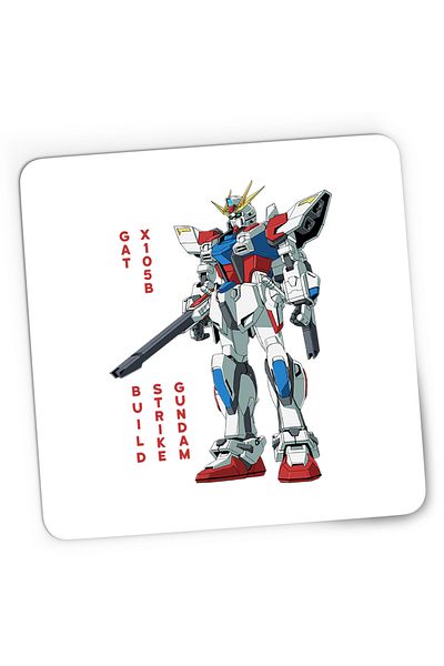 OEM Mousepad Gaming dam Build Fighters Robot Anime Monster, 21x19 cm