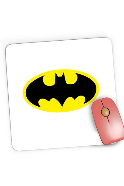 OEM Mousepad Gaming Batman Logo Dark Knight Rival Symbol, 21x19 cm