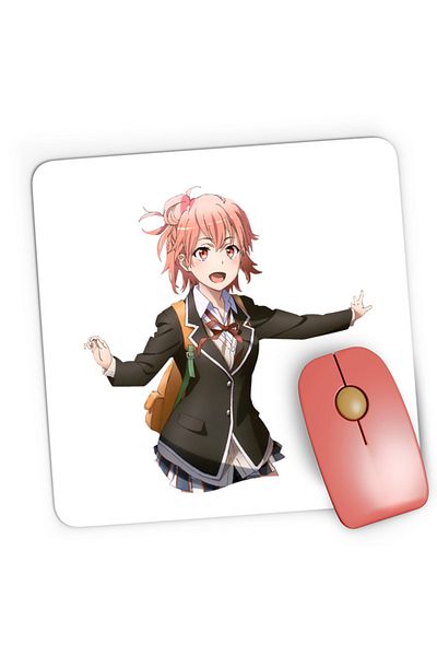OEM Mousepad Gaming OreGairu Yui Playfull Tsundere Weeb Animation, 21x19 cm