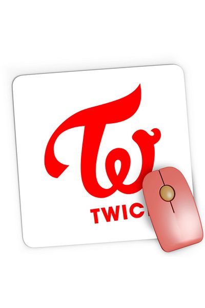 OEM Mousepad Gaming Twice Logo Beautiful Professional Korean TT, 21x19 cm