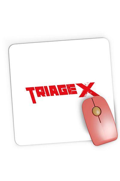 OEM Mousepad Gaming Triage X Logo Light Novel Satou Shouji Shounen, 21x19 cm