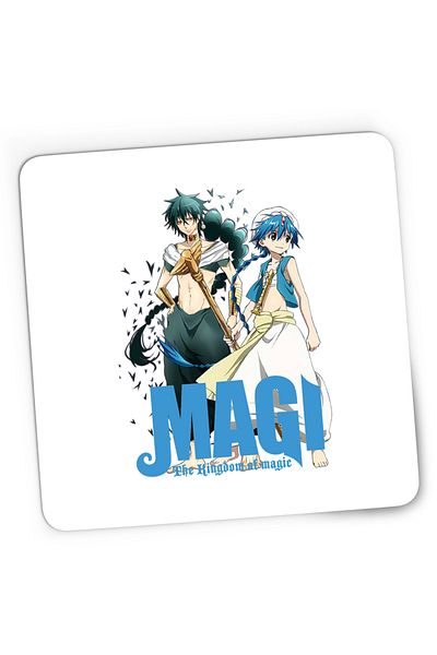 OEM Mousepad Gaming Magi The Labyrinth of Magic Aladin Judar Toiag, 21x19 cm