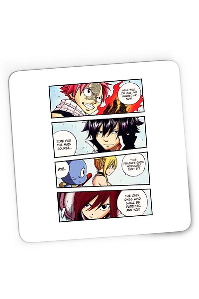 OEM Mousepad Gaming Fairy Tail Manga Best Otaku Panel, 21x19 cm