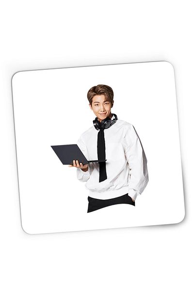 OEM Mousepad Gaming BTS Kim Nam-joon RM Rapper Main Smart Disastrous, 21x19 cm