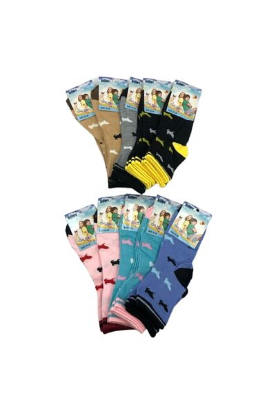 OEM Set 20 socks for children Bony multicolor with reptile print, 30-35