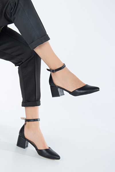 CEMAY Pantofi de damă cu vârf ascuțit, spatele închis, atunci când este în ae...