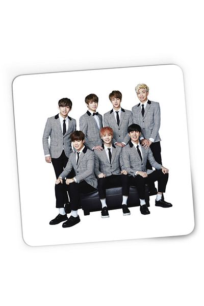 OEM Mousepad Gaming BTS K-Pop Music Band MTV Winning Award V Jin, 21x19 cm