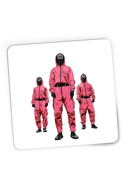 OEM Mousepad Gaming Squid Game Survival Drama Korean, 21x19 cm