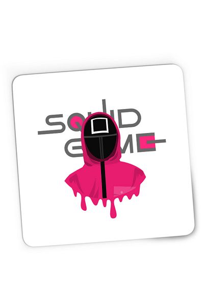 OEM Mousepad Gaming Squid Game Television Hwang Dong-hyuk Goals, 21x19 cm