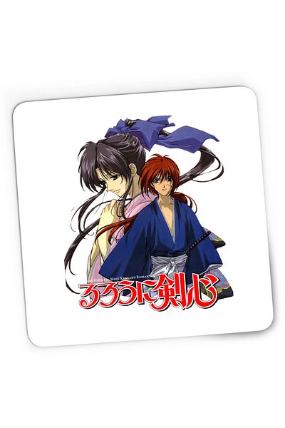 OEM Mousepad Gaming Rurouni Kenshin Kaori Couple Anime Monster, 21x19 cm