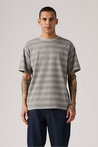 Levi's Ανδρικό μπλουζάκι Red Tab Vintage Tee Tr Mammoth Stripe Mi Grey