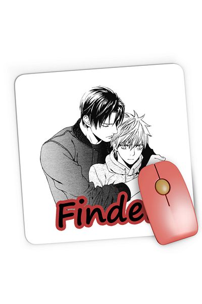 OEM Mousepad Gaming Finder Asami Ryuuichi Lover Romance Adventure, 21x19 cm